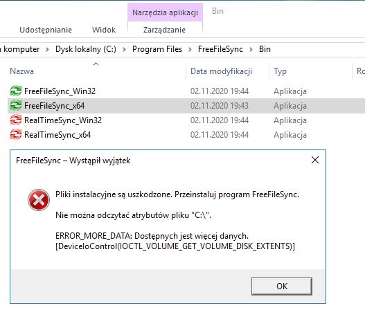 ERROR_MORE_DATA: More data is available.