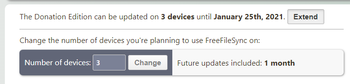 3 devices, 1 month