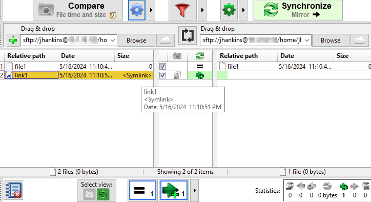 screenshot of ffs window