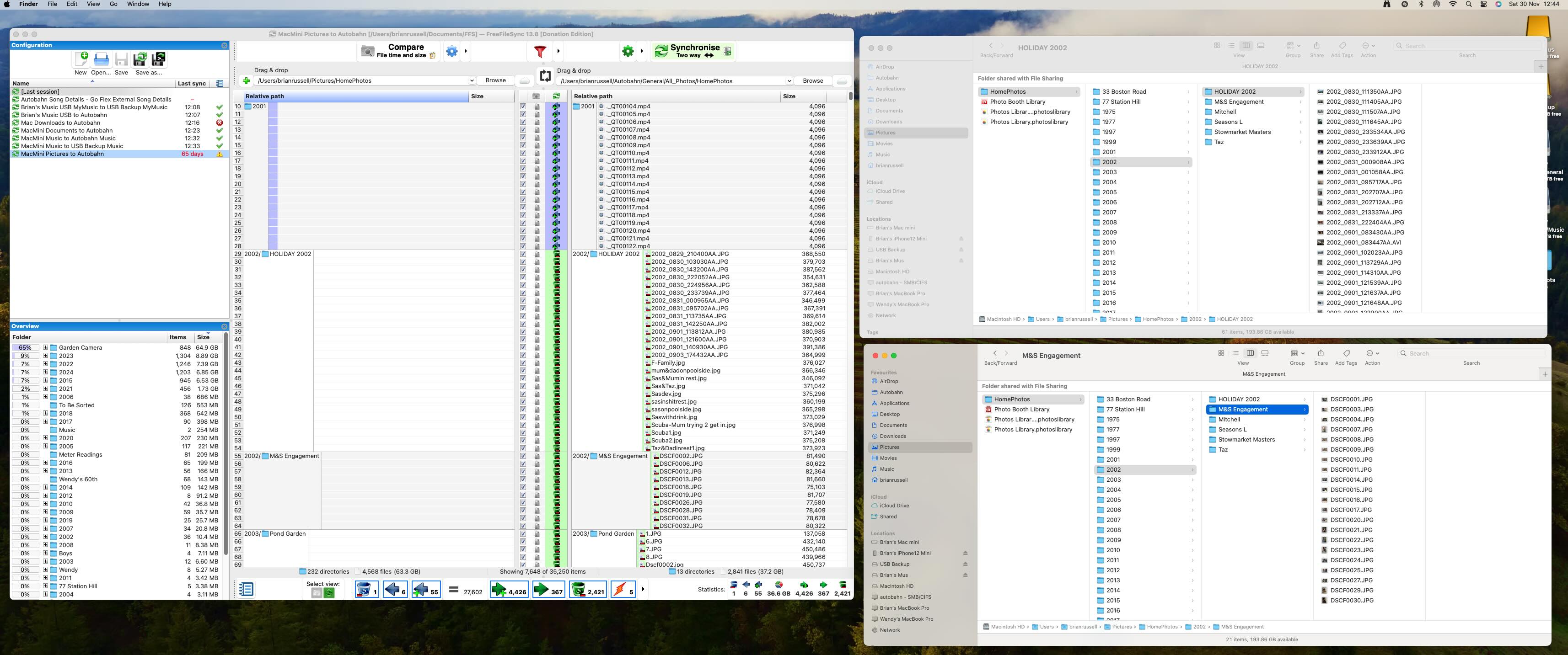 Screenshot of FFS/Finder