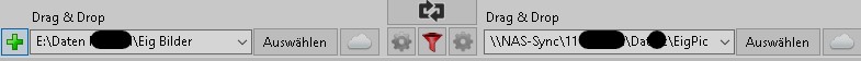 Single sub-folder sync