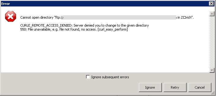 Encoding error