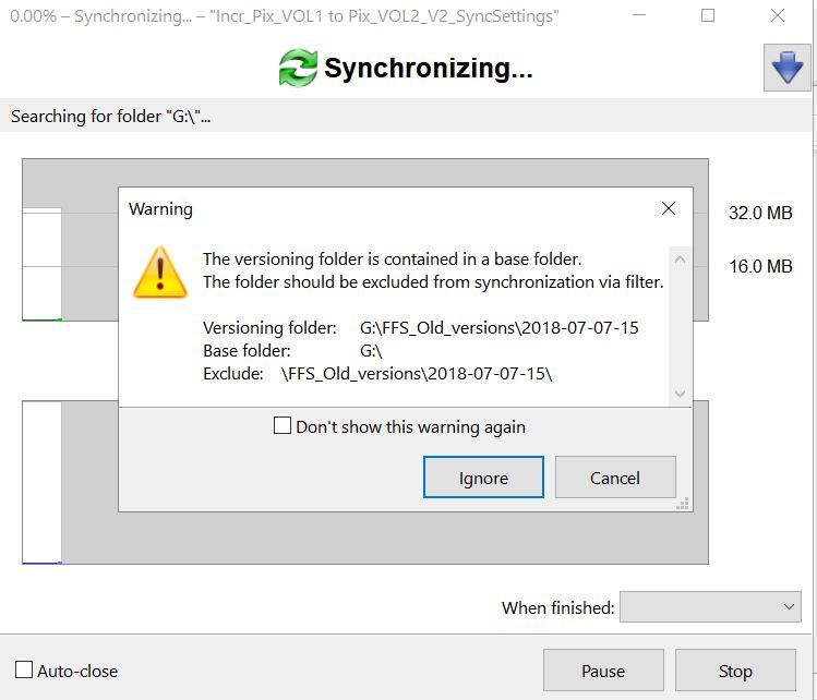 error messsge