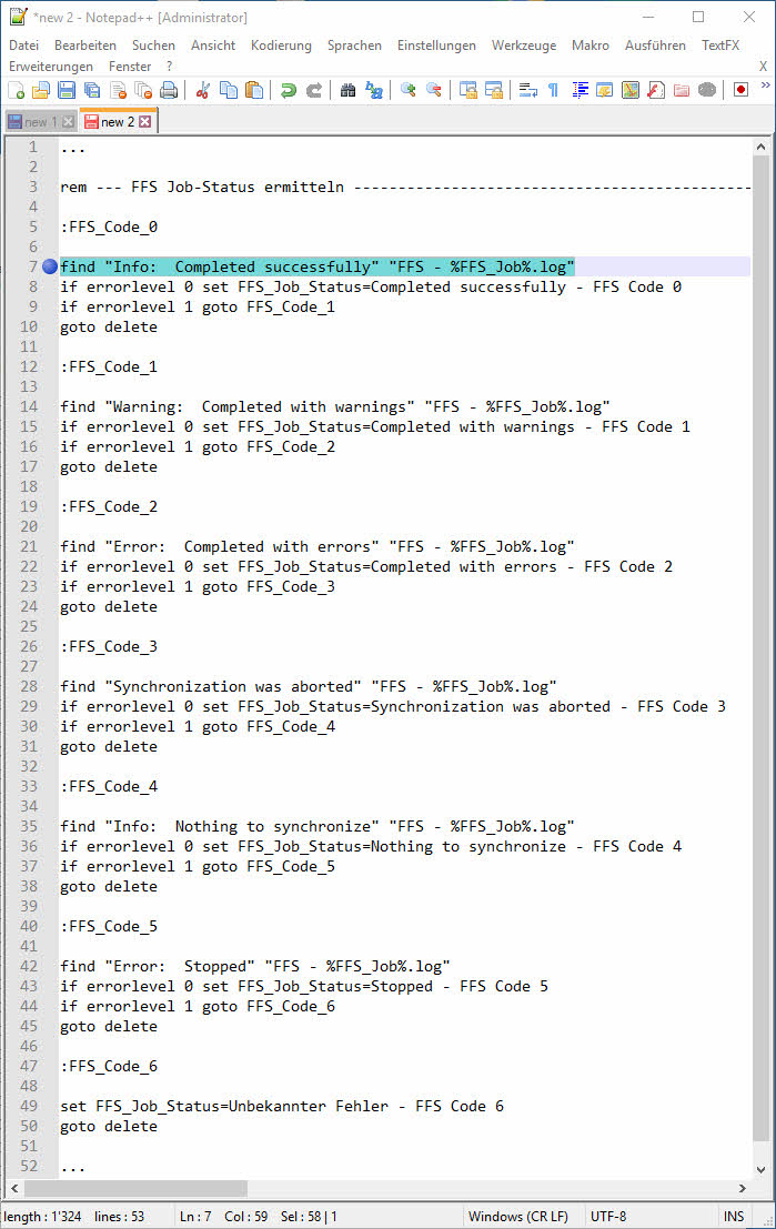 FFS2 missing 'Info Completed successfully'.jpg